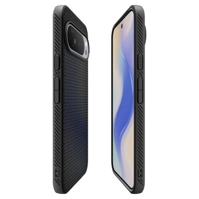 6. Etui Spigen Liquid Air na Google Pixel 10 Pro XL - czarny mat
