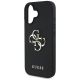 6. Etui Guess Grained Big 4G Logo Small Classic Logo na iPhone 16 - czarne