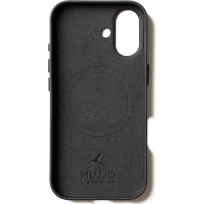 3. Etui skórzane do iPhone 17 black Mujjo