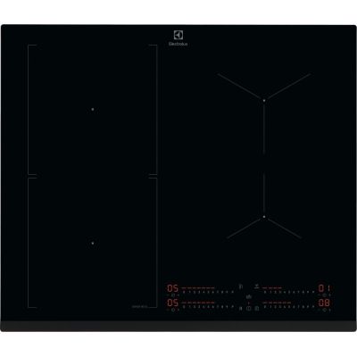 88. Płyta indukcyjna ELECTROLUX EIS62453 SaphirMatt 60 cm | SenseBoil | PowerBoost | timer | czarny mat | bezramkowa