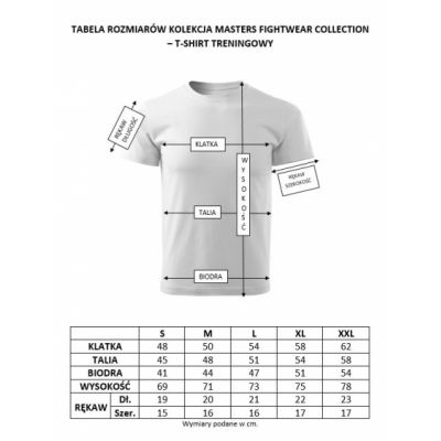 3. Koszulka treningowa Masters Fightwear Collection "Warrior" M 06119-M