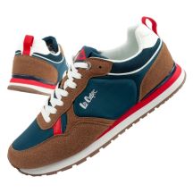 Lee Cooper buty sportowe sneakersy męskie modne wygodne wytrzymałe granatowe brązowe