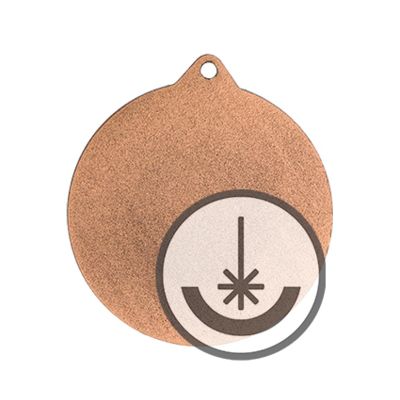 2. Medal grawerowany laserem- RMI