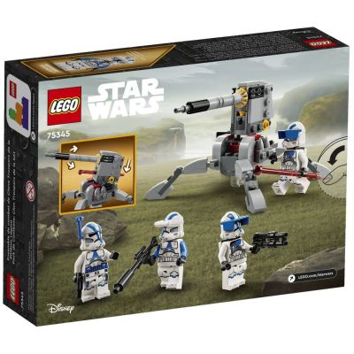 2. LEGO Star Wars 75345 Zestaw bitewny - żołnierze-klony z 501. legionu