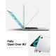 9. Etui Spigen AirSkin na MacBook Air 13" 2023/ 2024 / 2025 / 2026 - przezroczyste