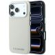 Etui Karl Lagerfeld Grained Elongated Logo MagSafe na iPhone 17 Pro Max / 18 Pro Max  - beżowe