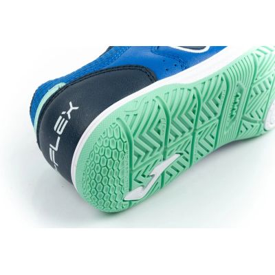 6. Joma buty sportowe piłkarskie Top Flex 2604 halowe dziecięce niebieskie