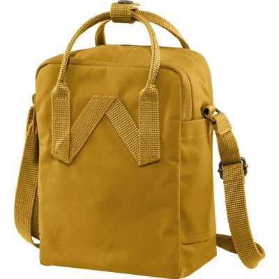 2. Fjällräven KANKEN SLING Vinylon Ochra Unisex Torba na ramię