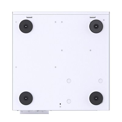 12. Jonsbo N4 WHITE zabezpieczenia & uchwyty komputerów Micro Tower Biały