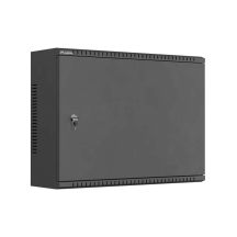 SZAFA INSTALACYJNA TPR 10" & 19" Z PŁYTĄ MESH 560X420X180 CZARNA LANBERG (ZŁOŻONA)