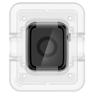 15. Szkło hybrydowe Spigen ProFlex EZ Fit na Apple Watch 4/5/6/SE (44mm)