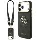 Etui Guess 4G Big 4G Classic Logo Big Strap Metal Buttons na iPhone 18 Pro / 17 Pro - czarne
