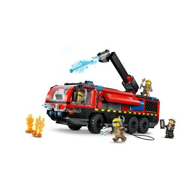 11. LEGO City 60499 Wóz strażacki na lotnisku