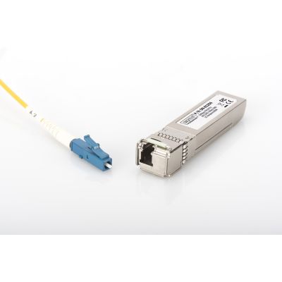 2. Digitus Moduł dwukierunkowy SFP+ 10 Gb/s, jednomodowy, TX1270/RX1330, 10 km