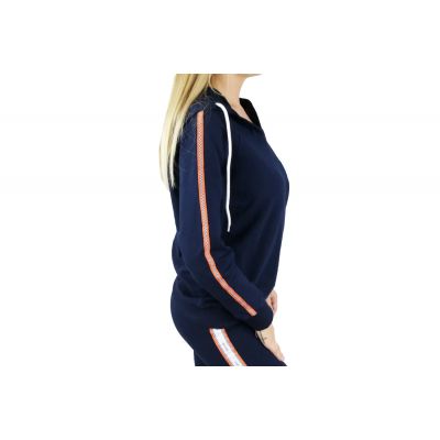 2. GymHero Hoodie  NAVY-RACE Granatowe XS