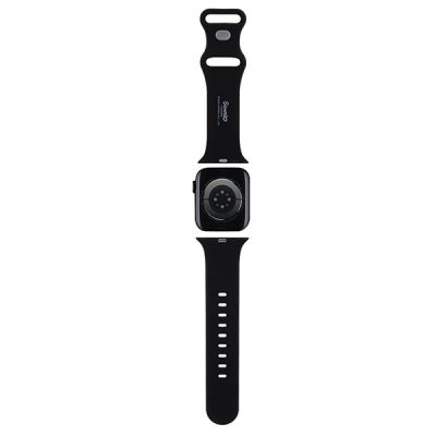 2. Pasek Hello Kitty Silicone Kitty Head na Apple Watch 38/40/41mm - czarny