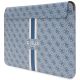 2. Pokrowiec Guess 4G Printed Stripes na laptopa 16" - niebieski
