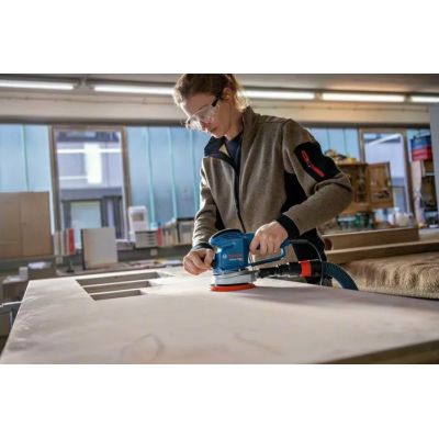2. Bosch GEX 34-150 Professional Losowa szlifierka oscylacyjna 12000 RPM 24000 OPM Czarny, Niebieski, Szary, Czerwony