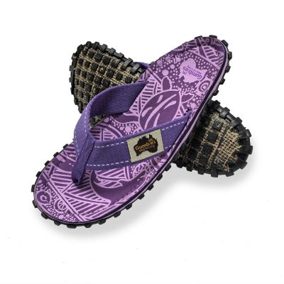 14. Japonki Gumbies Islander Flip-Flops Unisex Purple Signature GU-FFISL151