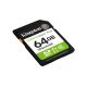 2. KINGSTON SDXC 64GB Canvas Select Plus Gen3 100MB/s