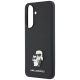 6. Etui Karl Lagerfeld Saffiano w/ K&C Metal Logo na Samsung Galaxy A57 5G - czarne