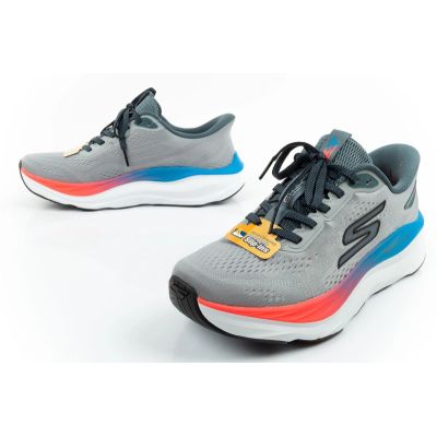 8. Skechers buty sportowe sneakersy męskie Max Run szary SLIP-INS