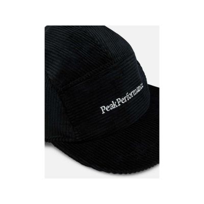 3. Czapka PEAK PERFORMANCE Cord Cap kolor czarny