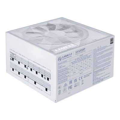 6. Lian Li SX1200P moduł zasilaczy 1200 W 20+4 pin ATX ATX Biały