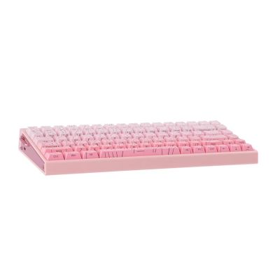 3. Klawiatura gasket HERO84 HE PINK+Gradient+Contour Dragon King switch RGB AULA