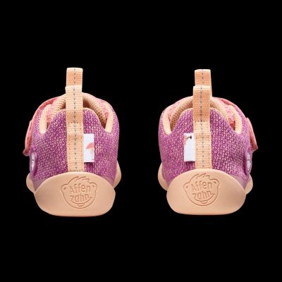 3. Affenzahn Barefoot Shoe Knit Happy Flamingo  (00397-40060)