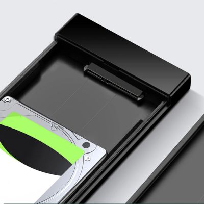7. Ugreen adapter obudowa kieszeń na dysk SATA 2.5'' 6TB USB-C 3.0 czarny (US221)