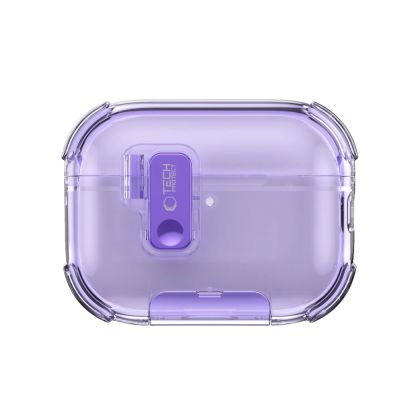 3. Etui Tech-Protect Bounce Pro na AirPods Pro 3 - fioletowe