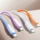 10. Kabel Joyroom S-A59 Vibrant Series 3A USB-A - USB-C 1,2m - pomarańczowy