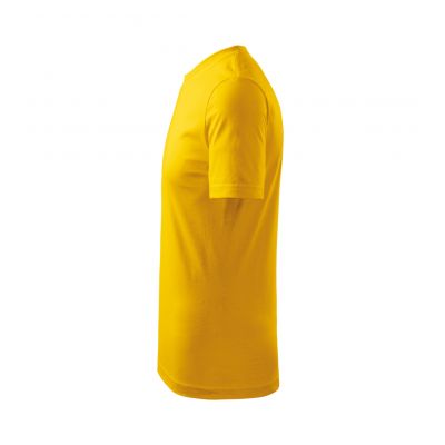 4. Koszulka Malfini Basic Jr MLI-13804 żółty