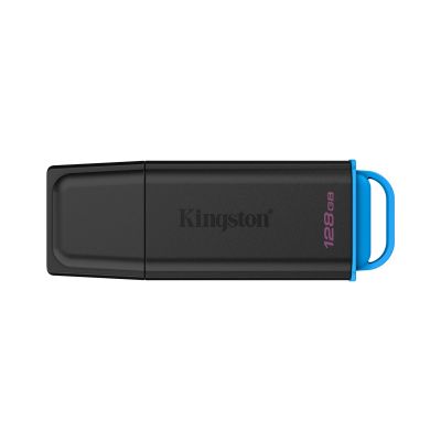 KINGSTON 128GB Portable USB 3.2 Gen 1 DataTraveler Exodia Black/Blue