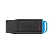 KINGSTON 128GB Portable USB 3.2 Gen 1 DataTraveler Exodia Black/Blue