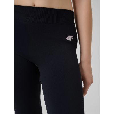 5. Legginsy sportowe bezszwowe dziewczęce 4F 4FJRSS26TFTIF518-20S
