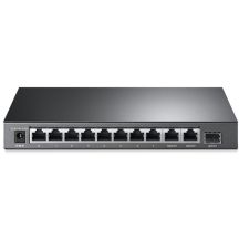 TP-Link TL-SL1311MP przełącznik sieciowy Nie zarządzany Fast Ethernet (10/100) Obsługa PoE Czarny