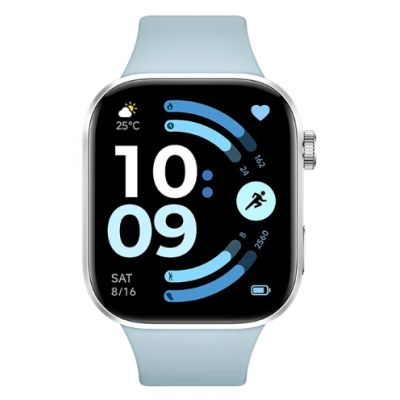 2. Xiaomi REDMI Watch 6 | Smart watch | GPS (satellite) | AMOLED | 2.07" | Waterproof | Glacier Blue