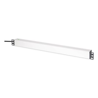 13. Digitus DN-95438 rozdzielacz zasilania PDU 9 x gniazdo sieciowe 1U Czarny, Srebrny