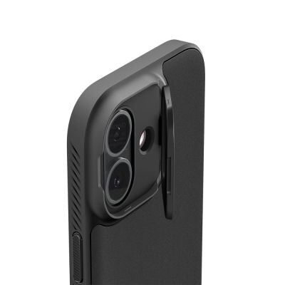 3. Etui Spigen Optik Armor MagSafe na iPhone 17 - czarne