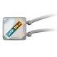 4. GIGABYTE GAMING 240 ICE Procesor Chłodnica cieczy all-in-one 12 cm Biały