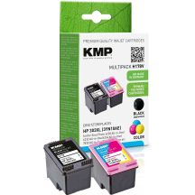 KMP 1763,4005 nabój z tuszem 2 szt. Zamiennik Czarny, Cyjan, Purpurowy, Żółty