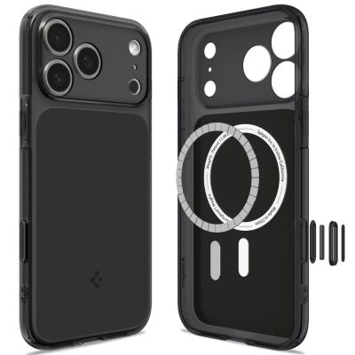 2. Etui Spigen Ultra Hybrid MagSafe na iPhone 18 Pro / 17 Pro - czarne matowe