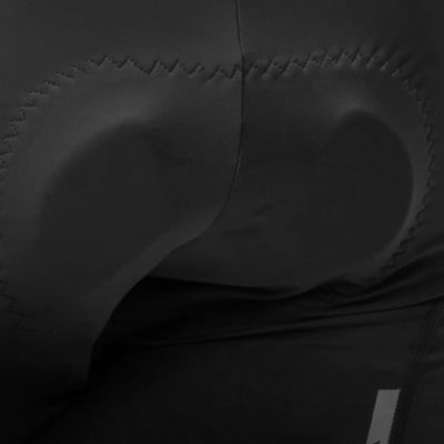 8. Spodenki rowerowe z szelkami Rockbros YDDK009 męskie krótkie z wkładką Rozmiar L - czarne