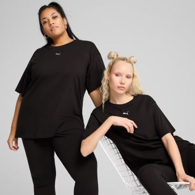 3. Koszulka damska Puma ESS Relaxed Tee czarna 684971 01