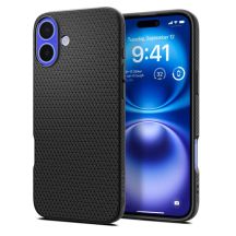 Etui Spigen Liquid Air na iPhone 16 Plus - czarne