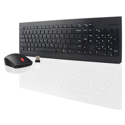 2. Lenovo | Bezprzewodowa klawiatura i mysz Combo | 510 | Czarny | Kombinacja klawiatury i myszy | Łączność bezprzewodowa 2,4 GHz przez Nano USB | Baterie w zestawie | Angielski | Czarny