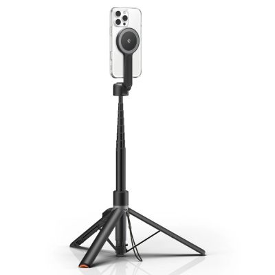 4. Selfie stick i statyw Spigen S581W MagSafe Bluetooth - czarny