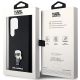 8. Etui Karl Lagerfeld Silicone Ikonik Metal Pin na Samsung Galaxy S23 Ultra - czarne